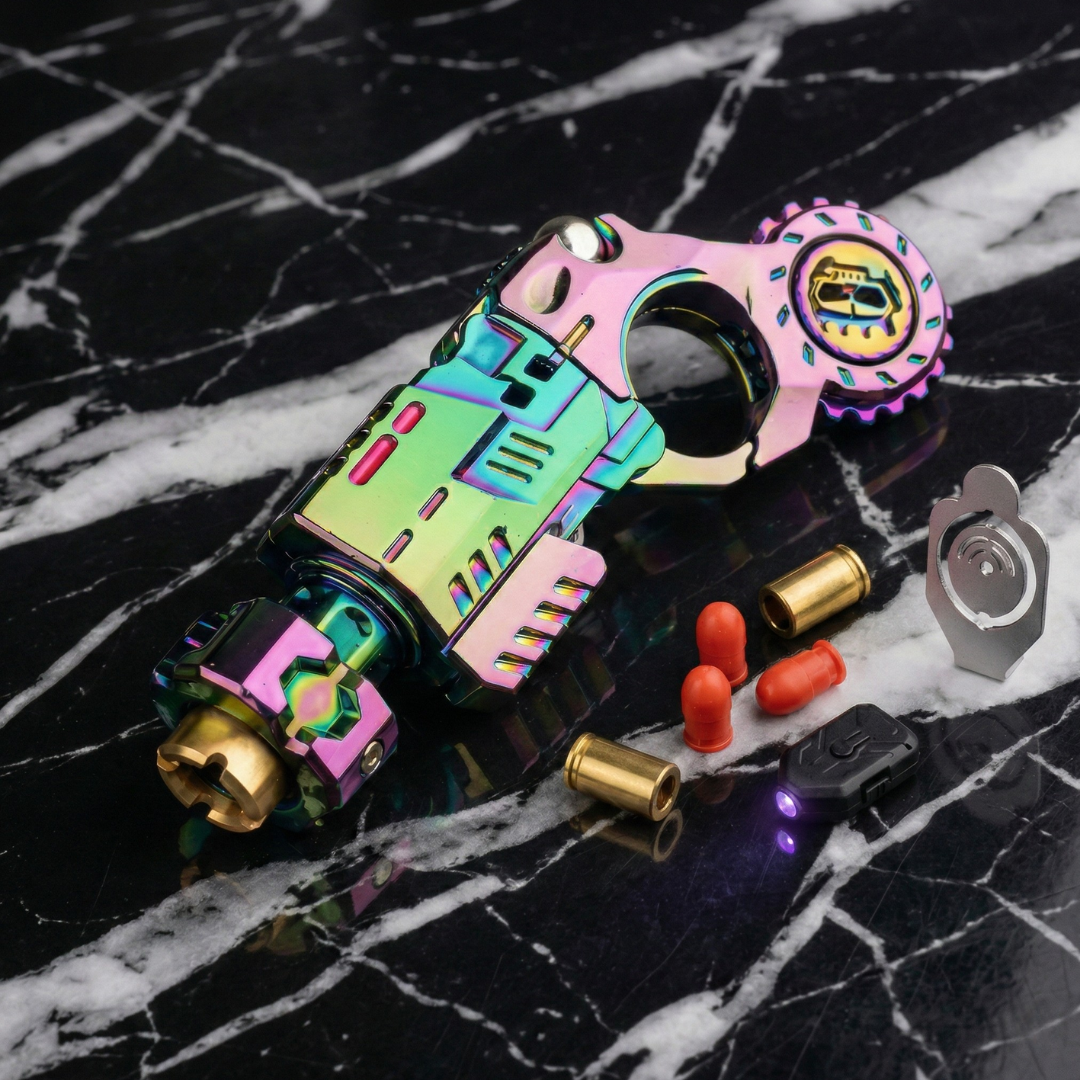 Stress-relief fidget gun