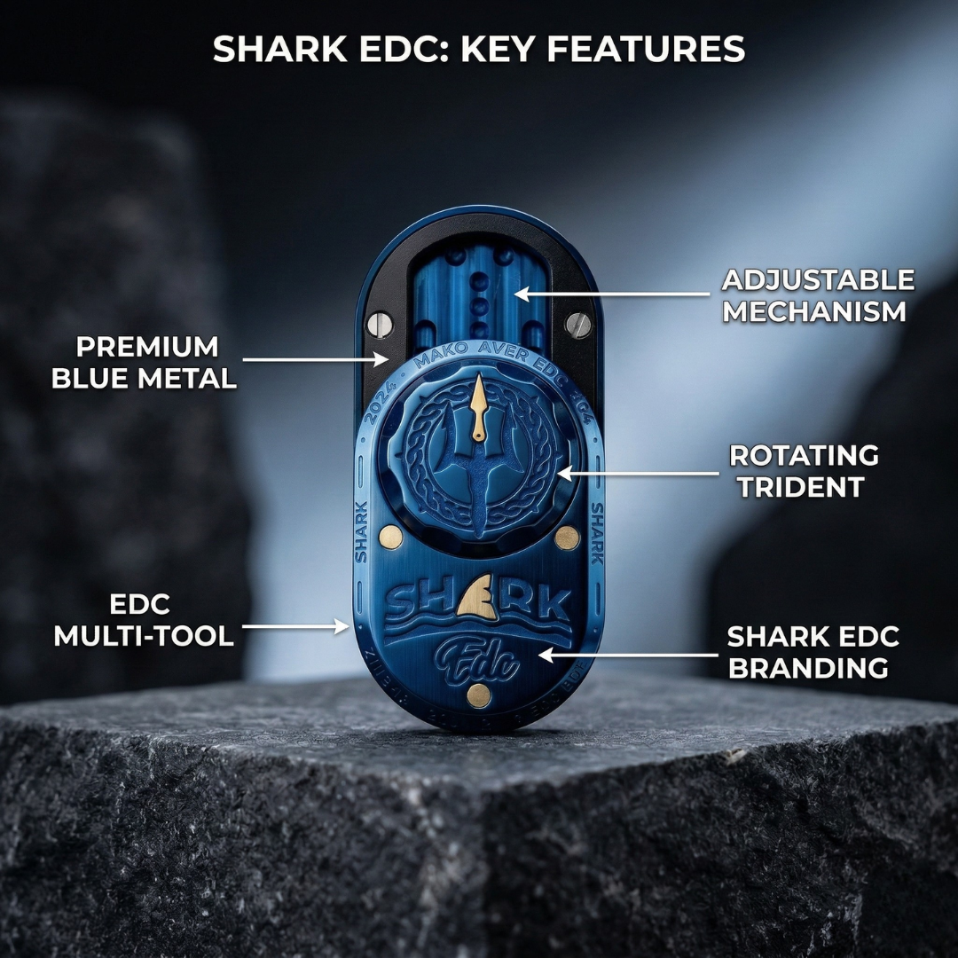 Shark EDC Mechanical Slider