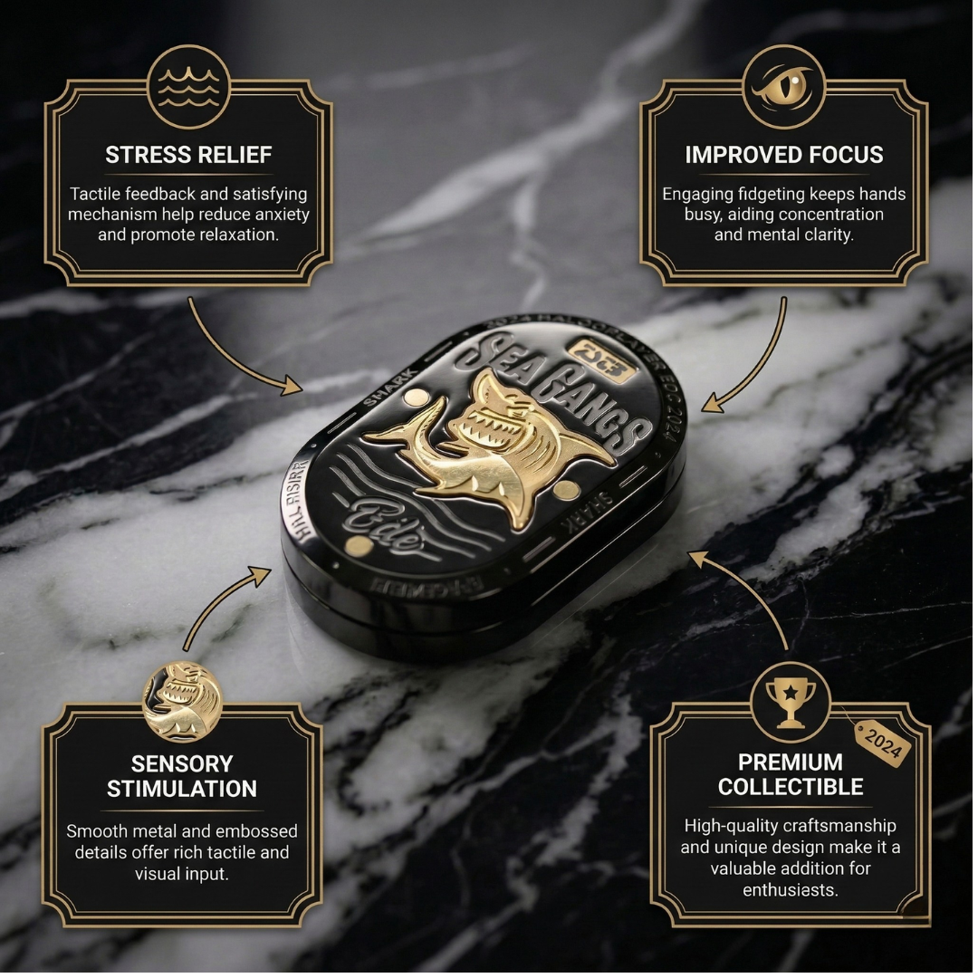 Shark EDC Mechanical Slider