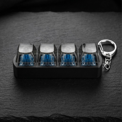 4 key finger button stress relief toys